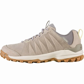 Size 5 Hiking Shoes Oboz Women's Sypes Low Leather B-Dry Waterproof Hiking Shoe