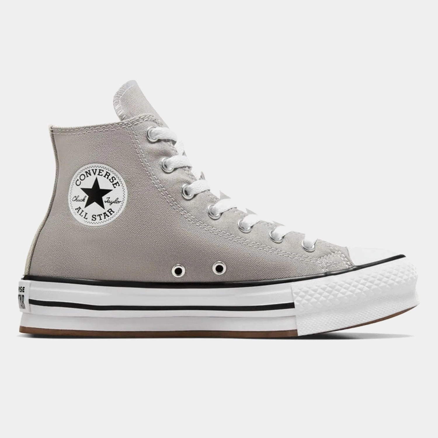 Oc Shoes Older Kid's Converse Chuck Taylor Hi Lift Grey