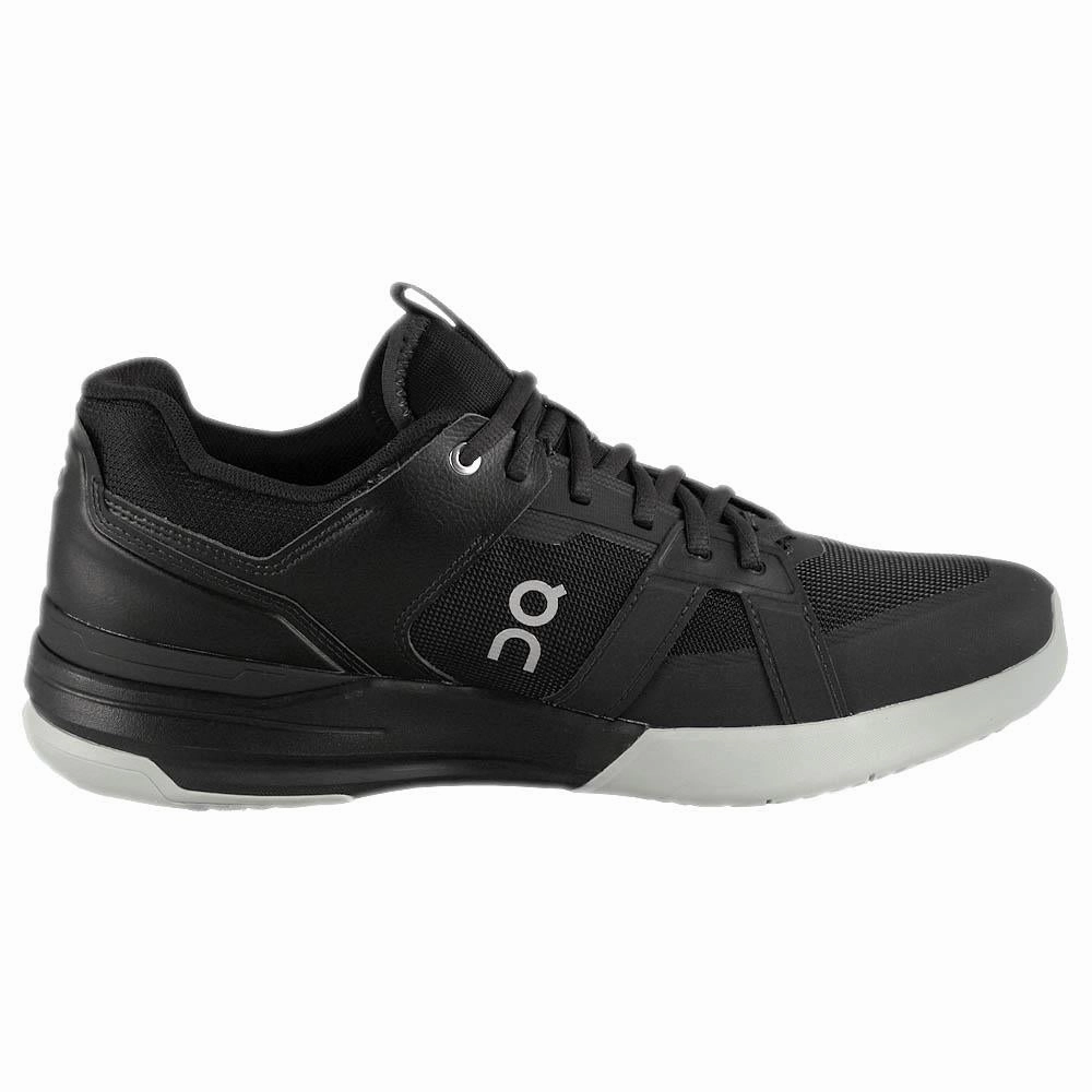 Good Tennis Shoes For Arch Support On Men's THE ROGER Clubhouse Pro - Black/Glacier