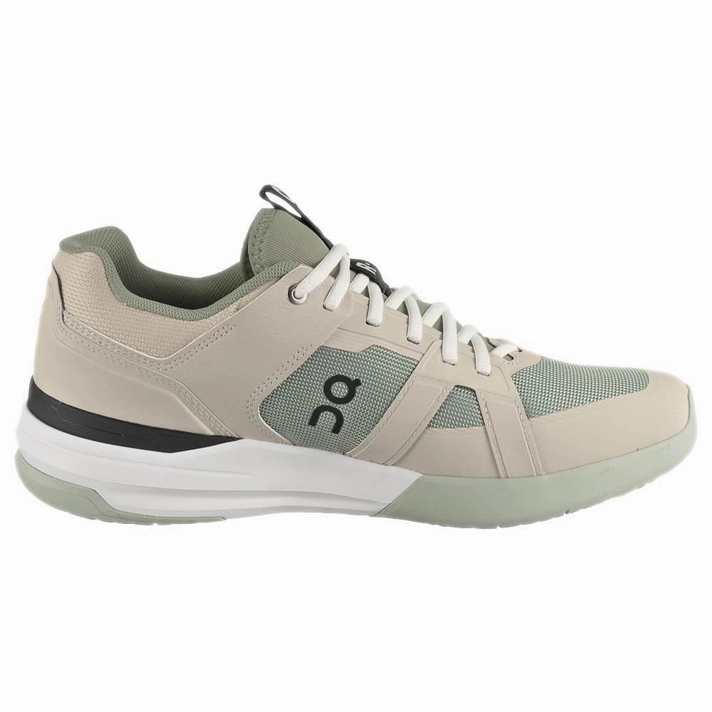 On Men's THE ROGER Clubhouse Pro - Silver/Glacier Tennis Shoes At Macy's