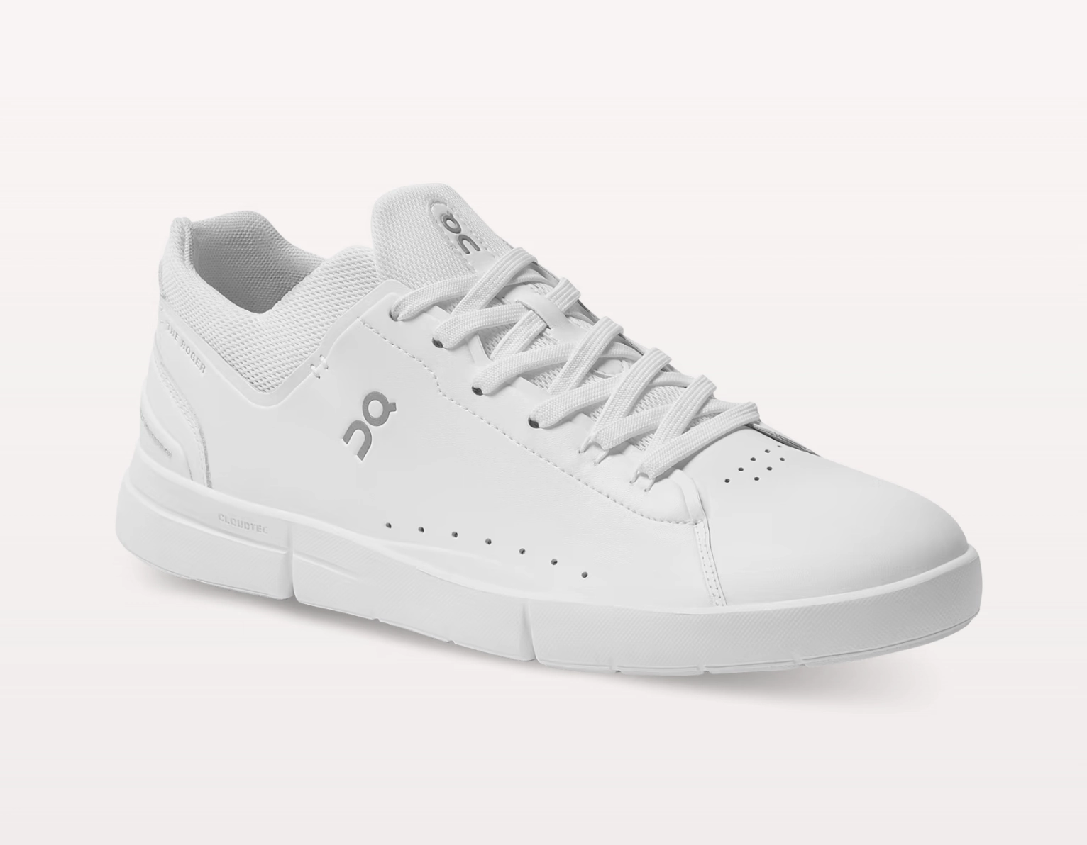 Adidas Samba Tennis Shoes On Mens Roger Advantage- All White (48.99456)