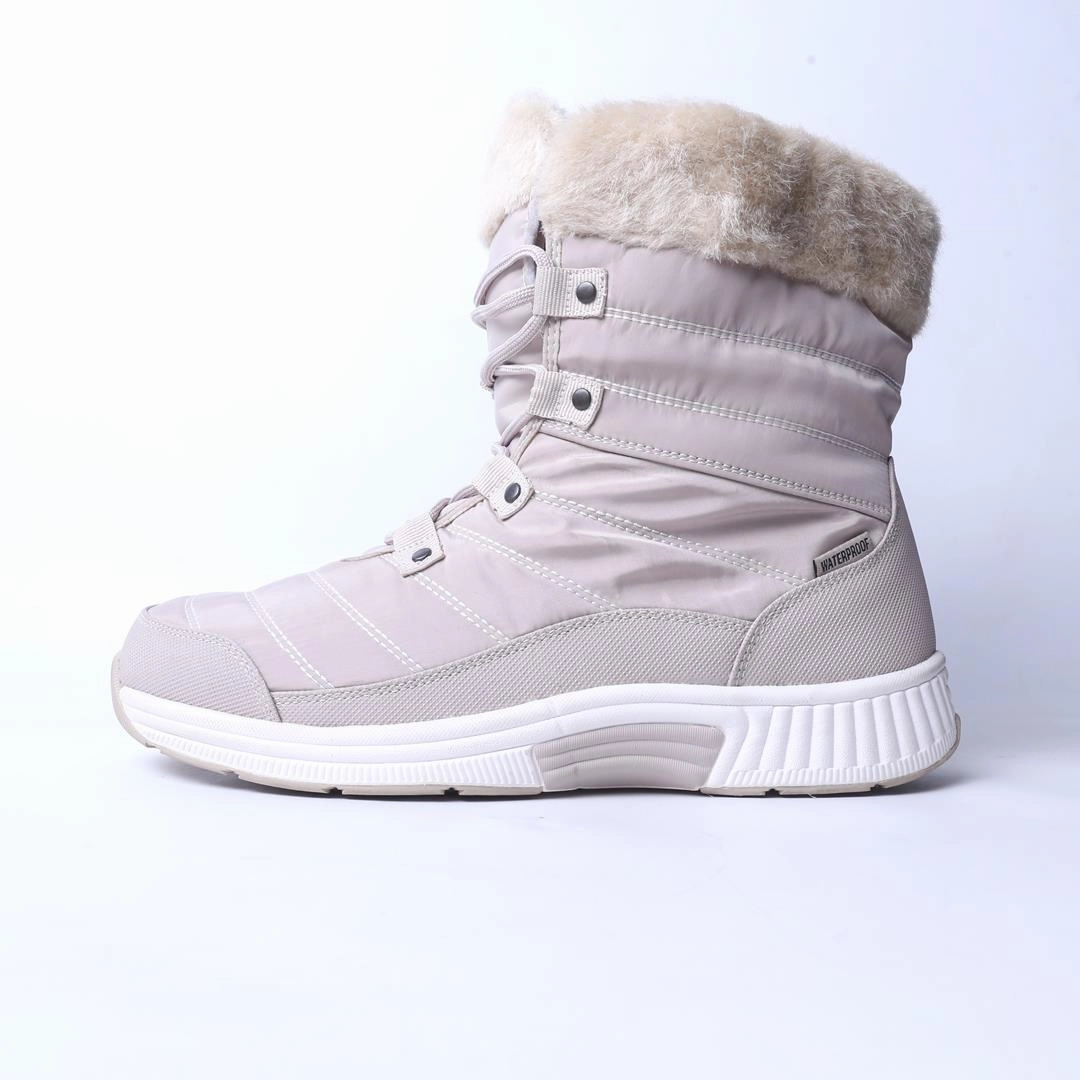 Orthofeet - Women - Alps Waterproof - Beige Badminton Alley Shoes