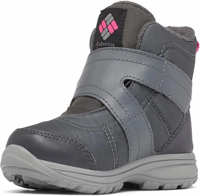 Best Low Waterproof Hiking Shoes Columbia Fairbanks BC0674-053 Kids  Graphite Omni-Heat Hiking Boot ZPO3354