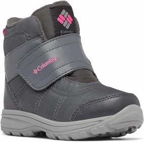 Best Waterproofing Spray Shoes Columbia Fairbanks BC0674-053 Kids  Graphite Omni-Heat Hiking Boot ZPO3354
