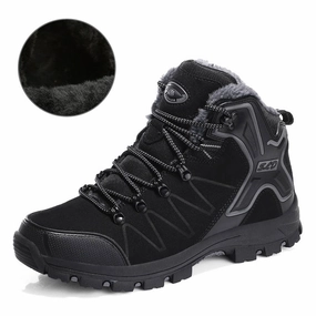 The Climb Banff SUROM Waterproof Plush Warm Hiking Shoes Wear-resistant Non-slip Outdoor Sports Shoes Walking Boot Winter Sneakers Women Shoes
