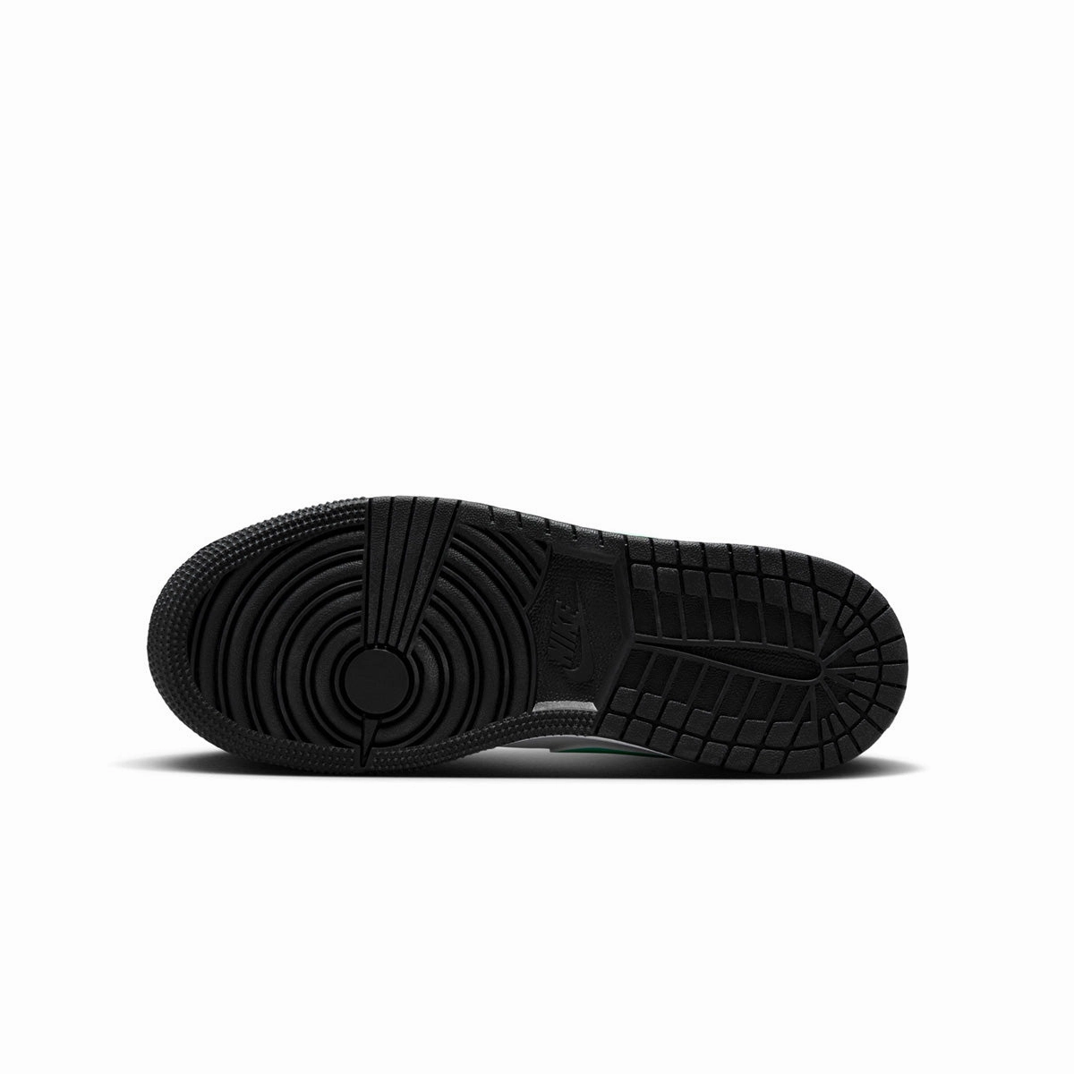 Kids Air Jordan 1 Low 'White Green Glow' Dons Basketball Shoes