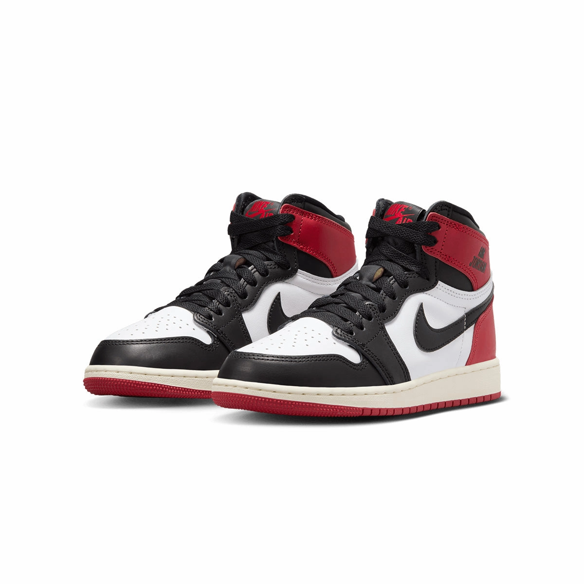 Basketball Shoes Made In Usa Kids Air Jordan 1 Retro High OG 'Black Toe Reimagined'