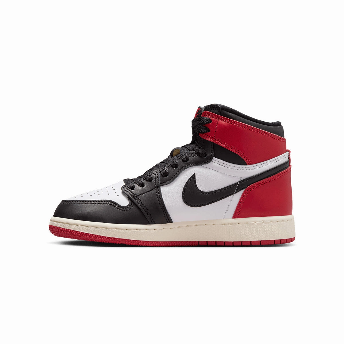 Cp3 Vi Basketball Shoes Kids Air Jordan 1 Retro High OG 'Black Toe Reimagined'