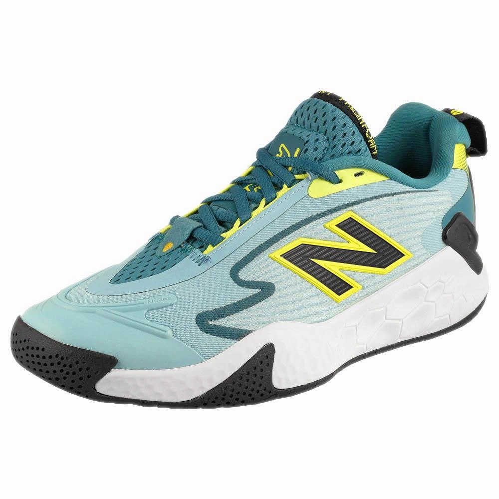 Vintage Tretorn Tennis Shoes New Balance Women's Fresh Foam X Rally v1 - Quarry Blue/Terrarium