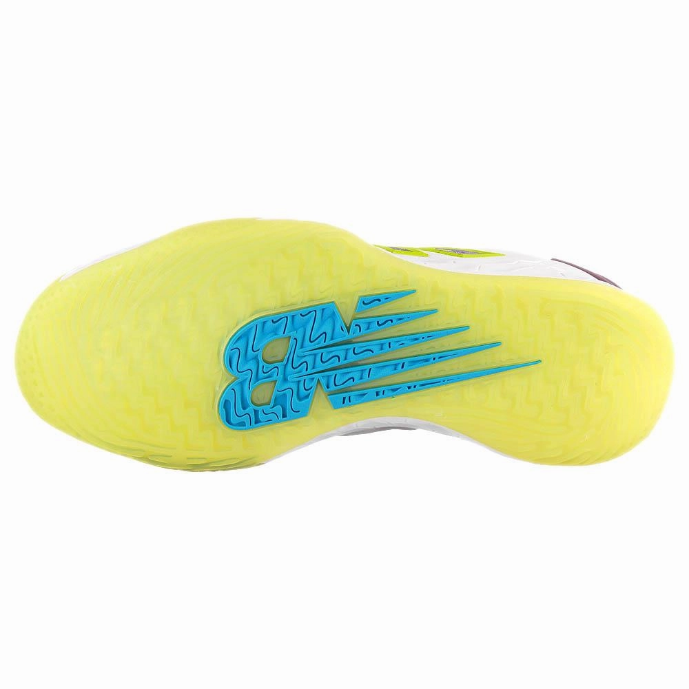 New Balance Women's Fresh Foam X CT-Rally - D Width - Unity of Sport - White/Purple Fade Court Shoes For Tennis
