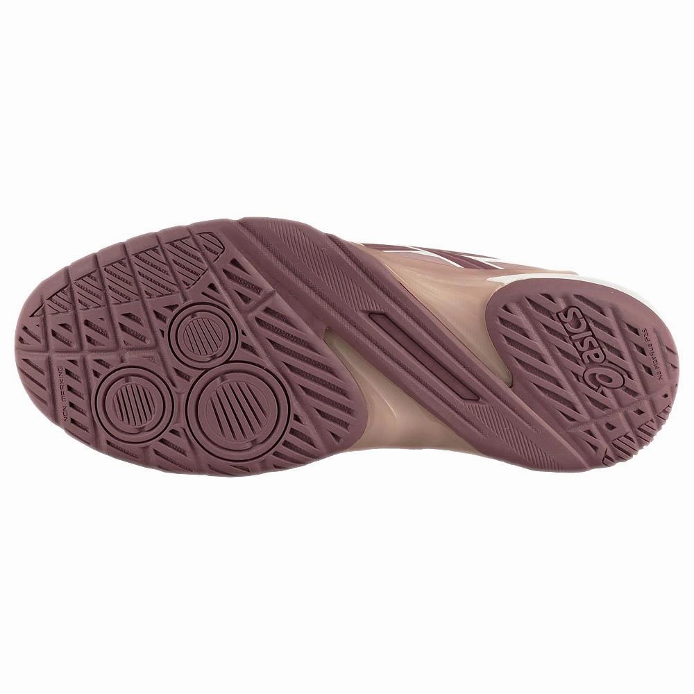 Badminton Malaysia Asics Women's Powerbreak FF - White/Dusty Mauve