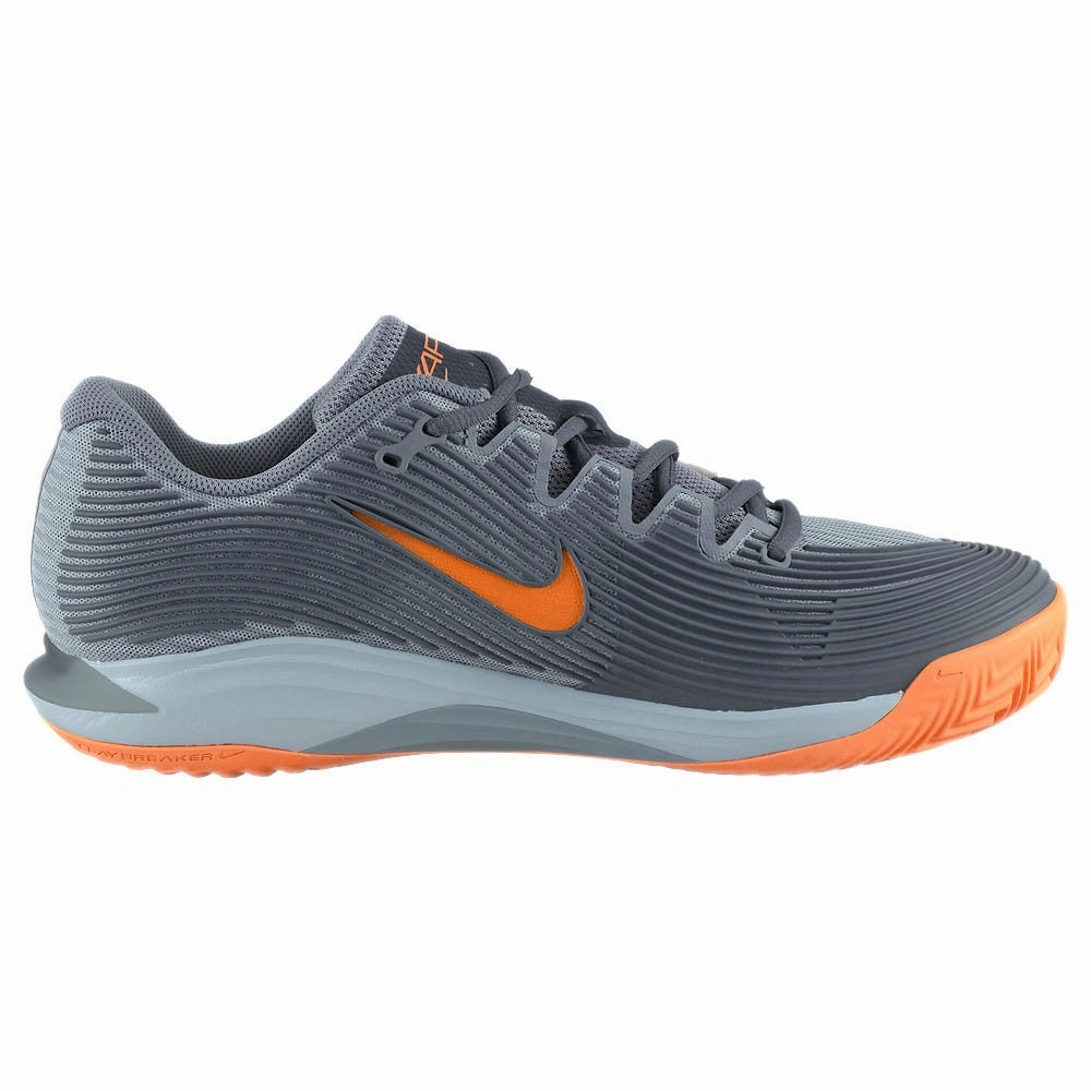 Nike Men's Air Zoom Vapor 12 - Clay - Ashen Slate/Obsidian Best Tennis Shoes With Good Arch Support