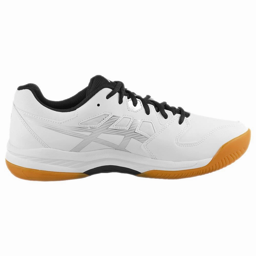Asics Men's Gel-Renma - White/Black Difference Between Badminton Shoes And Tennis Shoes