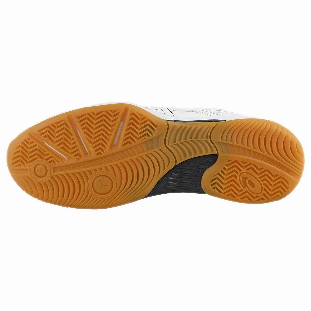 Asics Men's Gel-Renma - White/Black Badminton Shoes Vs Volleyball Shoes