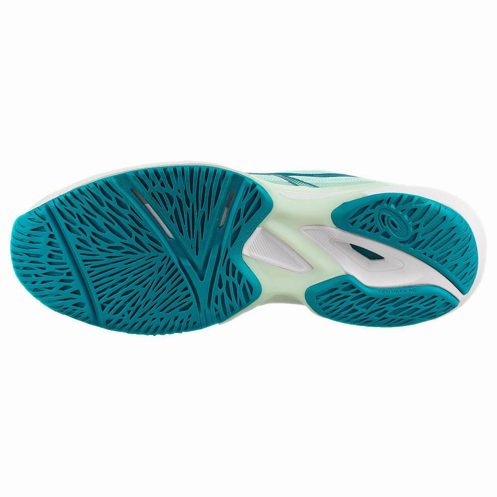 Asics Women's Solution Speed FF 3 - Soothing Sea/Teal Blue Best Looking Tennis Shoes