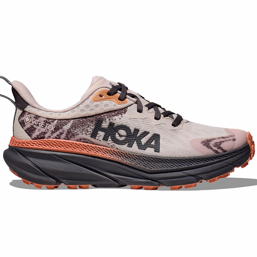 Women's Hoka Challenger ATR 7 GTX, Cosmic Pearl/Galaxy, 8.5 B Medium Shoes With Wide Toe Box