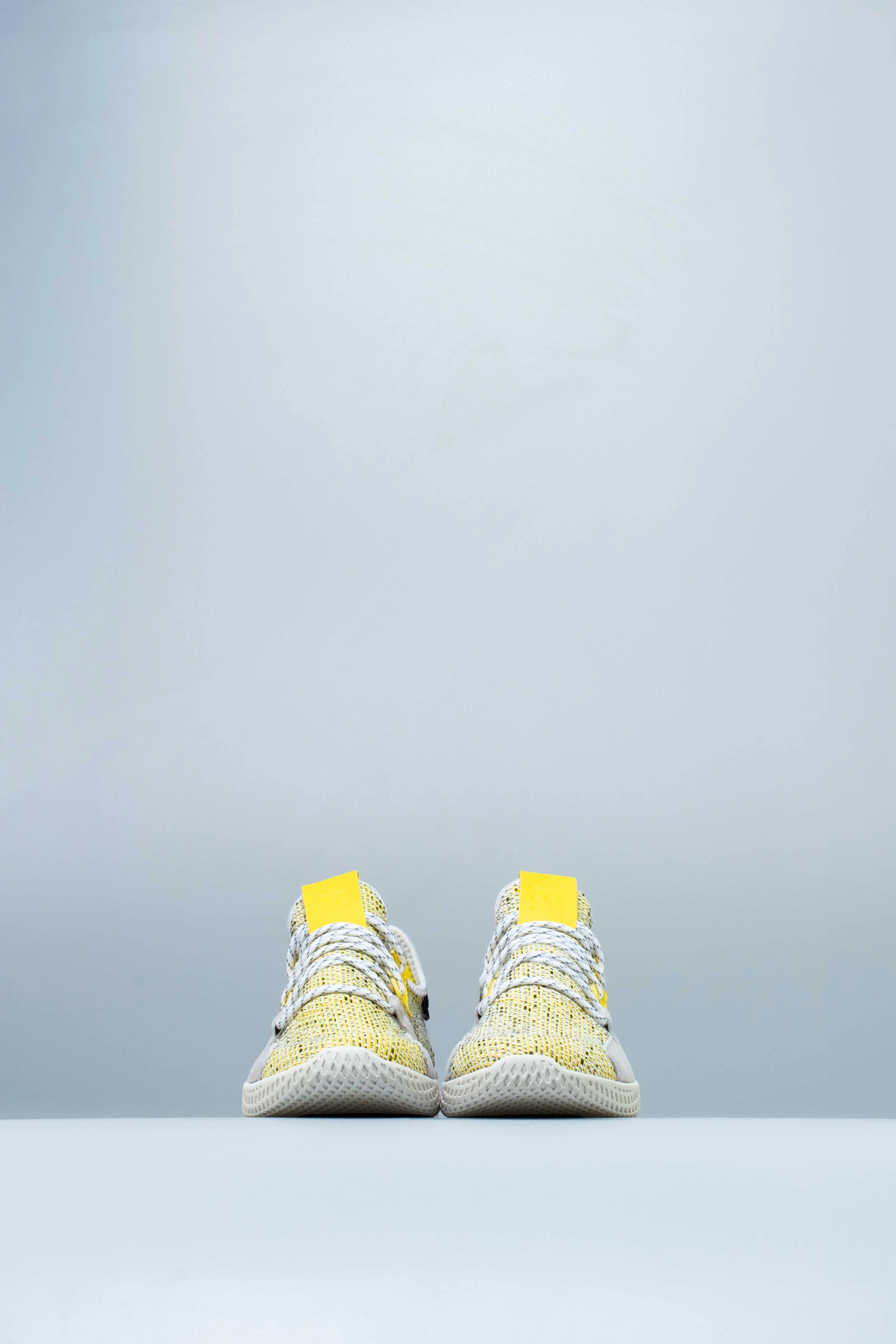 Pharrell Williams Afro Tennis Hu V2 Mens Shoe - Yellow/White Dior Tennis Shoes