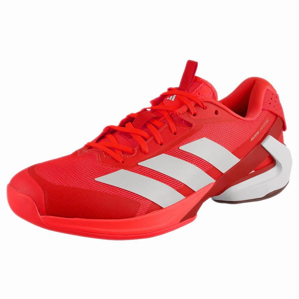 adidas Men's adizero Ubersonic 5 - Lucid Red/Aurora Ruby Boys Tennis Shoes Sale