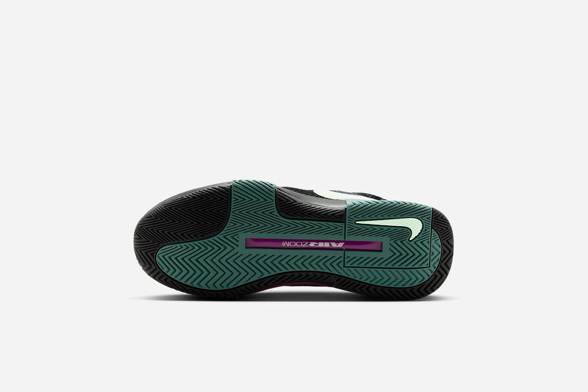 Parts Of A Tennis Shoe Nike "Zoom GP Challenge 1 Osaka HC" W - Black / Vapor Green / Multi-color