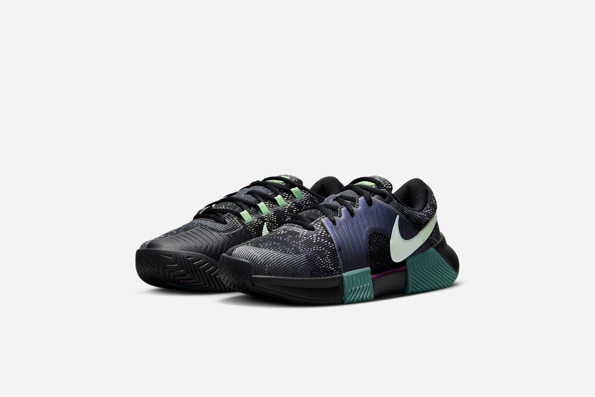 Nike "Zoom GP Challenge 1 Osaka HC" W - Black / Vapor Green / Multi-color Travis Scott Tennis Shoes