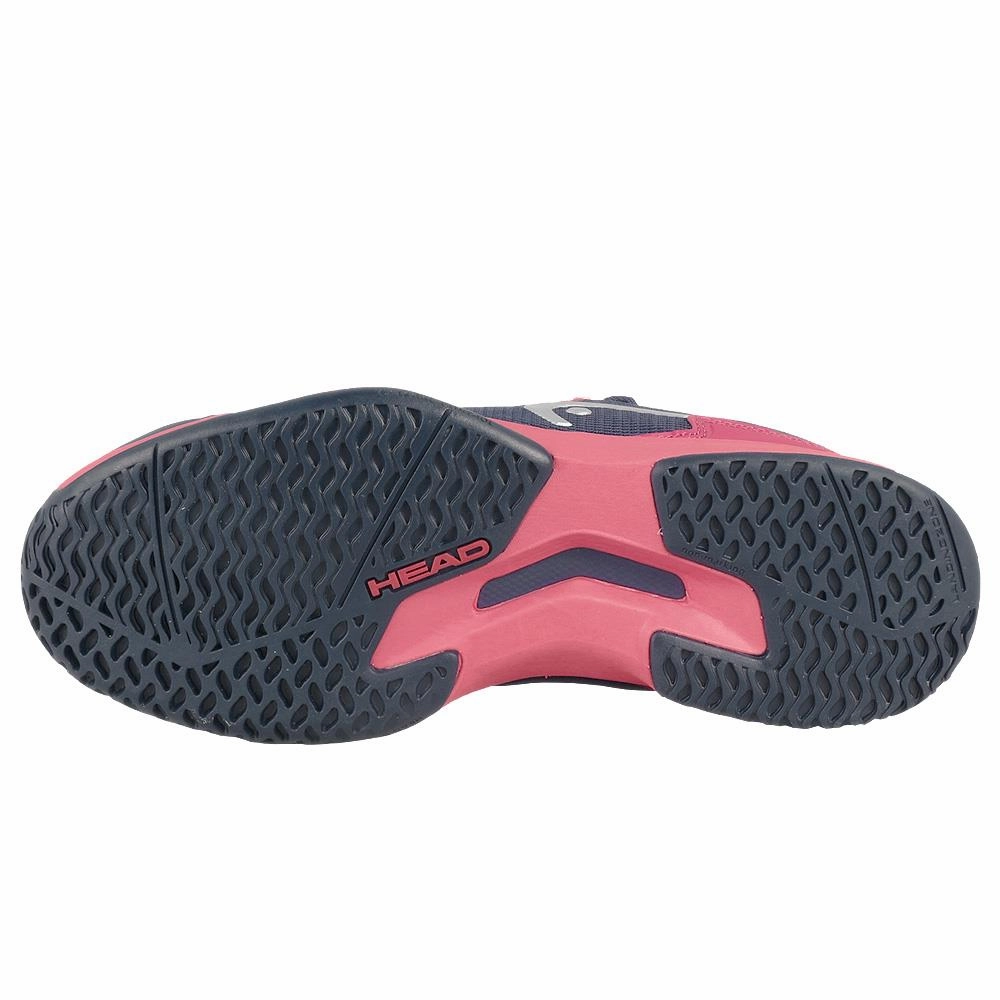 Head Women's Sprint Team 3.5 - Dark Blue/Azalea Best Tennis Shoes For Foot Pain