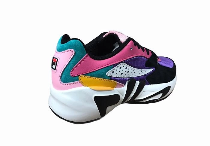 Grand Crosscourt Winner Leather Lace-up Sneakers Fila scarpa sneakers da donna Mindblower 1010762.71Q viola nero