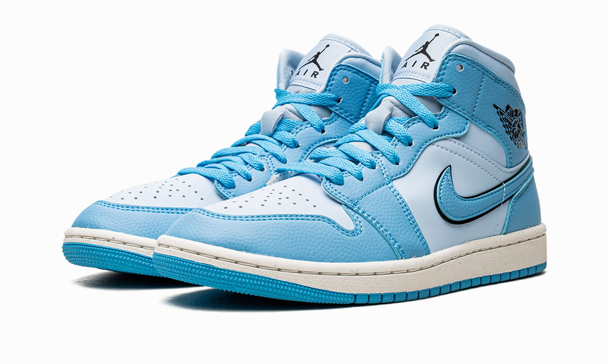 2008 Olympic Basketball Shoes AIR JORDAN 1 MID SE WMNS "Ice Blue"