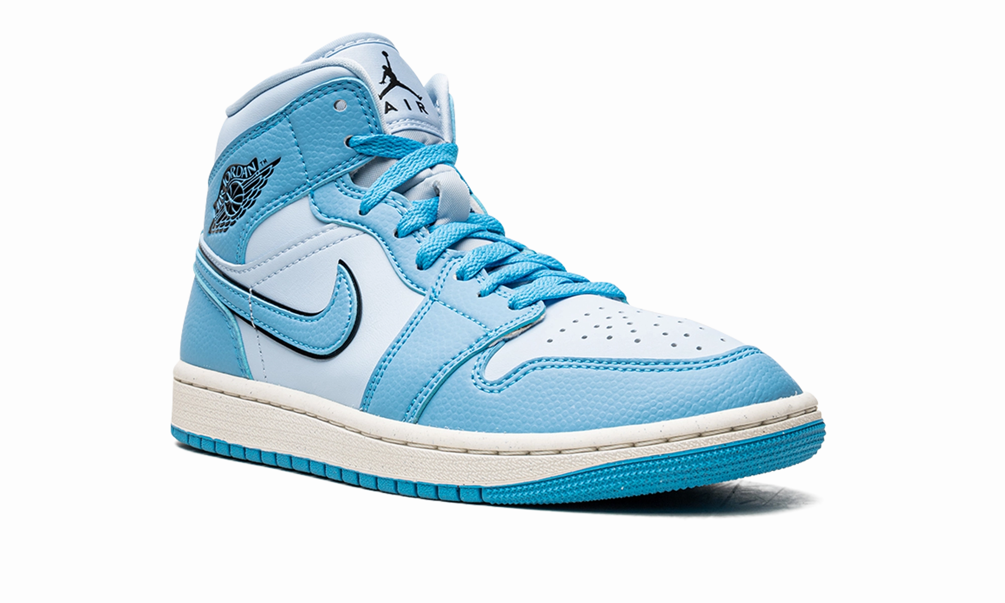 Basketball Shoes - Godspeed AIR JORDAN 1 MID SE WMNS "Ice Blue"