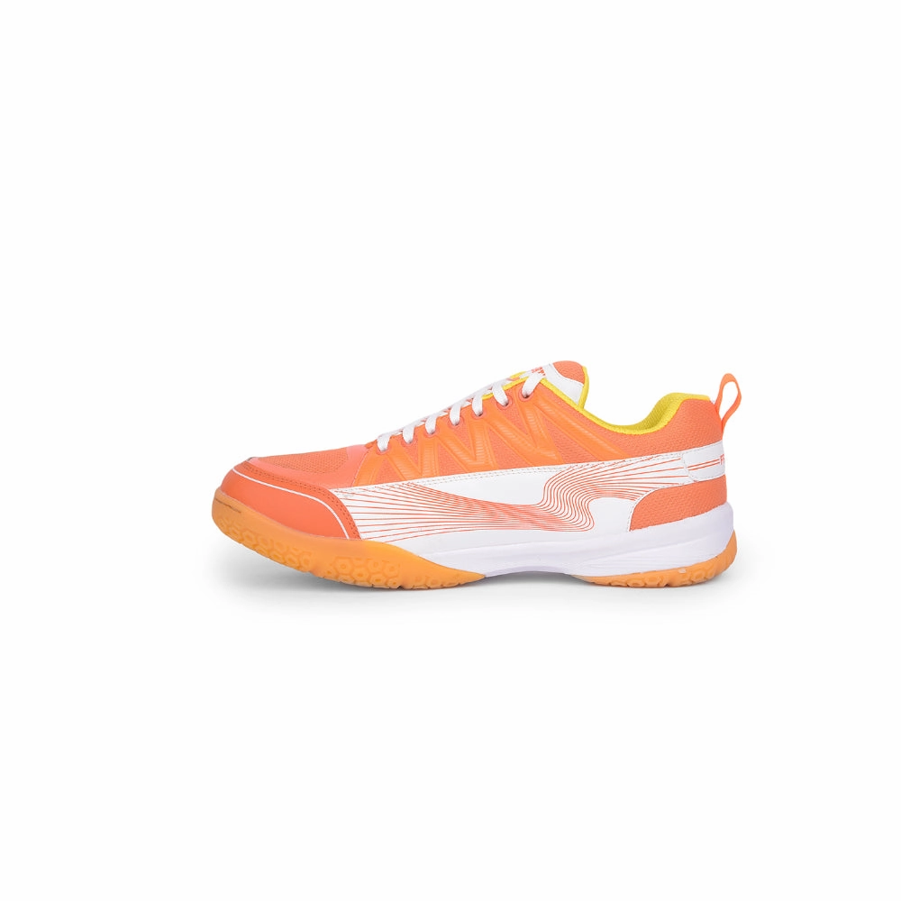 Badminton Shoes For Men Philippines FREEDOM Orange Sports Non-Marking Paddle/Pickleball & Badminton Shoes For Men GRIPPER-01 By Liberty