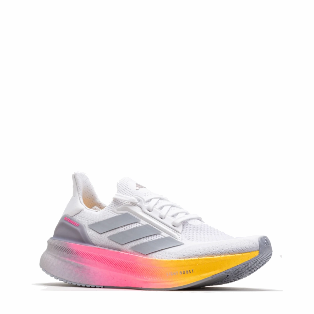 Adidas Women's Ultraboost 5X Sneaker in Ftw White/Glory Grey/Lucid Pink Adidas Ladies Trail Running Shoes