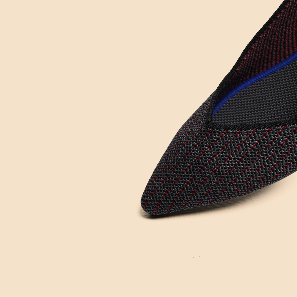 Badminton Shoes Type Rothy - Women - The Point - Pepper Pinstripe Point