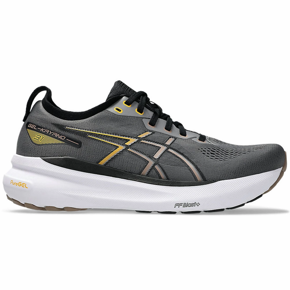 Men's Asics Gel-Kayano 31, Carbon/Taupe Grey, 9.5 2E Wide Asics Olympic Weightlifting Shoes