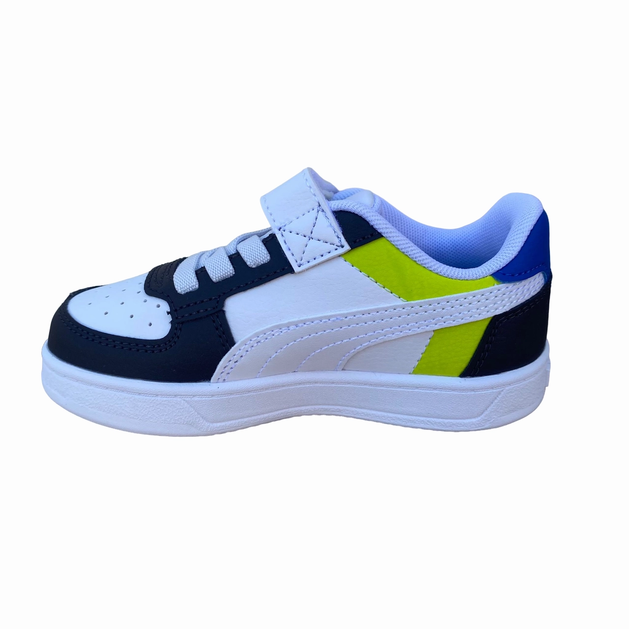 Dsw Clearance Sneakers Puma scarpa sneakers da bambino Caren 2.0 Block 394462-03 bianco-carbone-lime