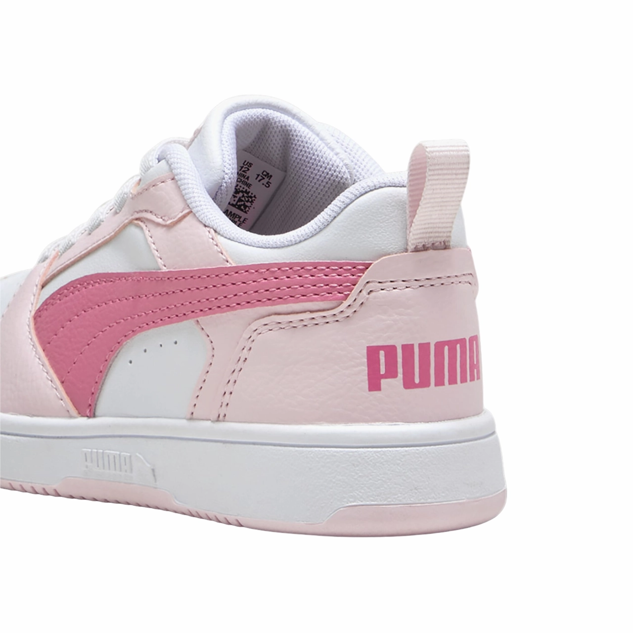 Easy Spirit Shoes Sneakers Puma scarpa sneakers da ragazza Rebound v6 396742-08 bianco-rosa