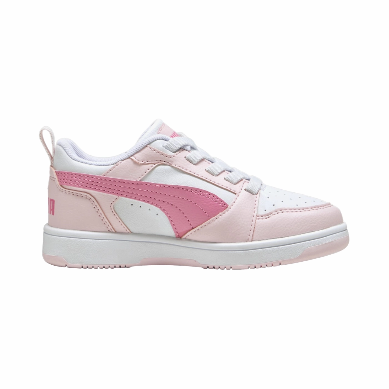 Veja Leather Sneakers Puma scarpa sneakers da ragazza Rebound v6 396742-08 bianco-rosa
