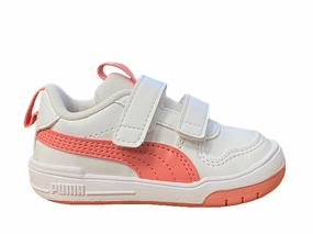 Puma sneakers da bambino con strappi Multiflex SL V Infant 380741 12 white-carnation pink Water Sneakers