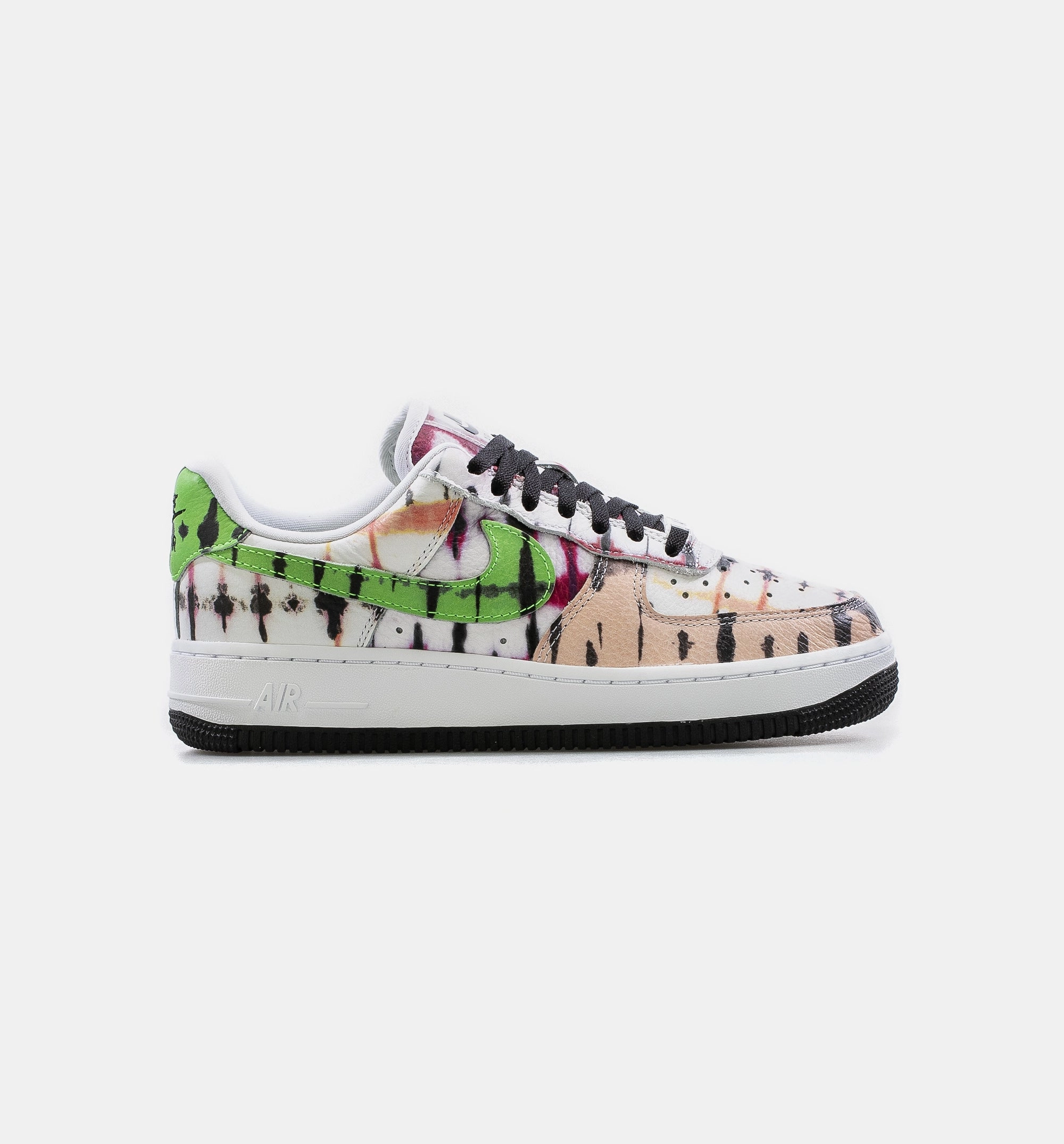 Nash Basketball Shoes Air Force 1 07 Low QS Womens Lifestyle Shoe - White/Black/Green/Pink/Orange