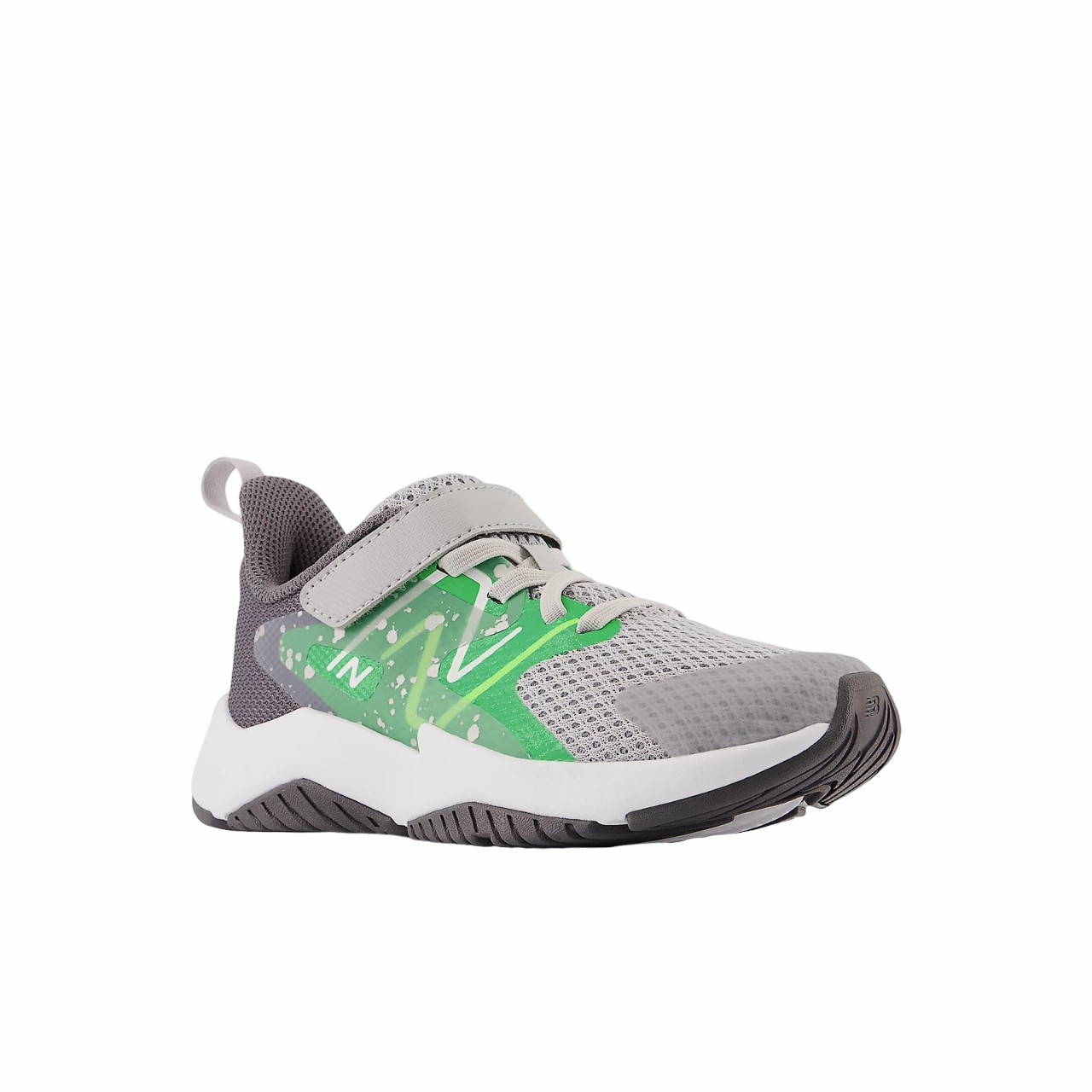 Sugarpine Waterproof Shoe Rave Run v2 Bungee Lace with Top Strap Raincloud Green (10.5c-3Y)
