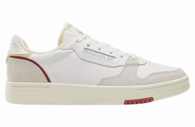 Reebok Men's Court Chalk/Red Sneaker Shoes Best Everyday Tennis Shoes