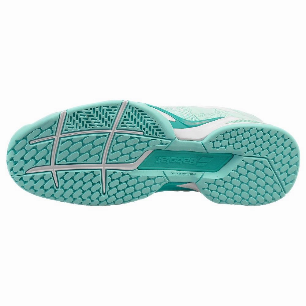 Babolat Women's Propulse Blast - Tanager Turquoise 80's Tennis Shoes