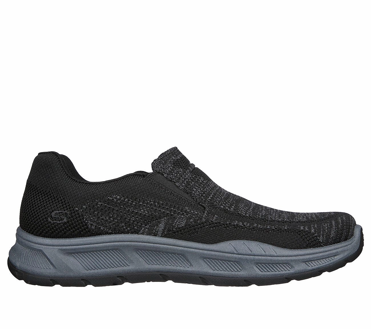 RELAXED FIT: COHAGEN - KNIT WALK - BLACK Best Walking Shoes For Plus Size