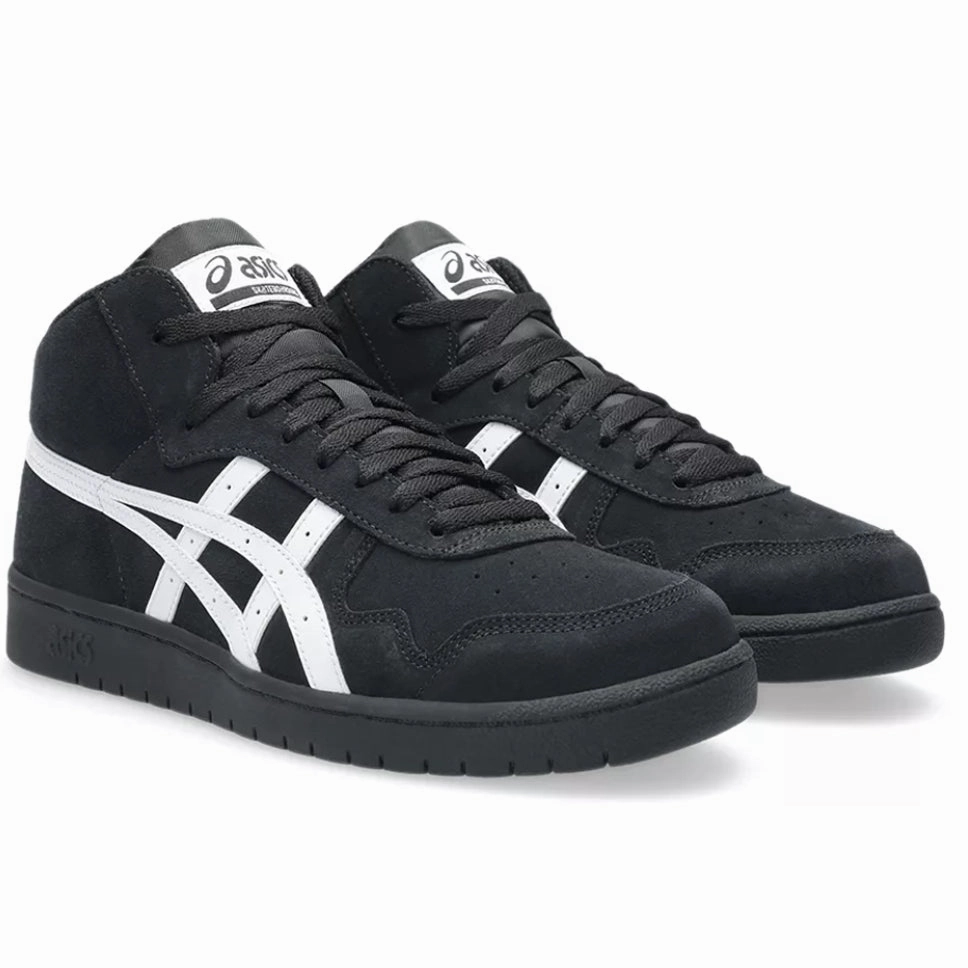 Big Kid Basketball Shoes Asics Skateboarding Japan Pro MT Black Bright White Shoes