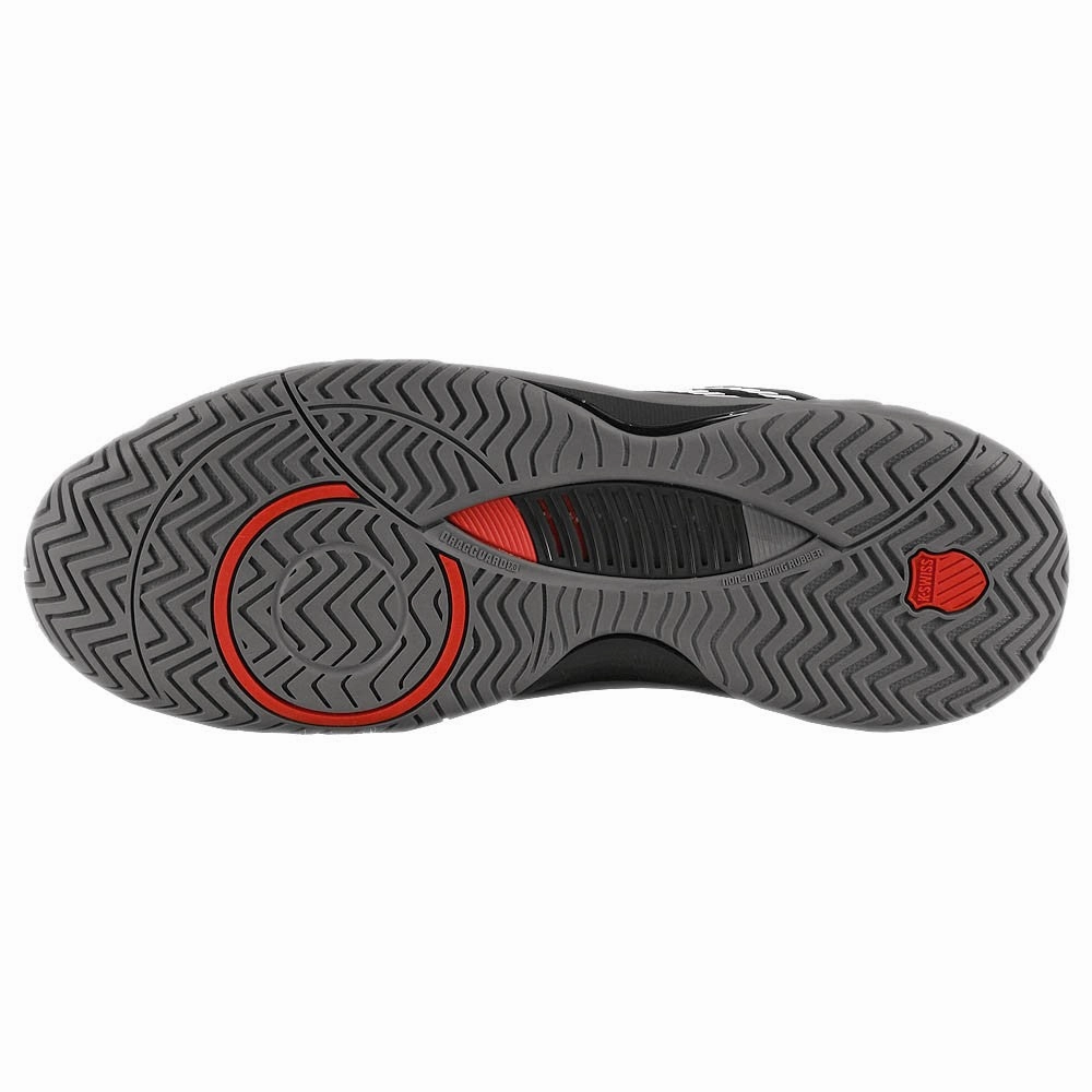 Picture Of Tennis Shoes K-Swiss Men's Hypercourt Supreme 2 - Black/Steel Gray