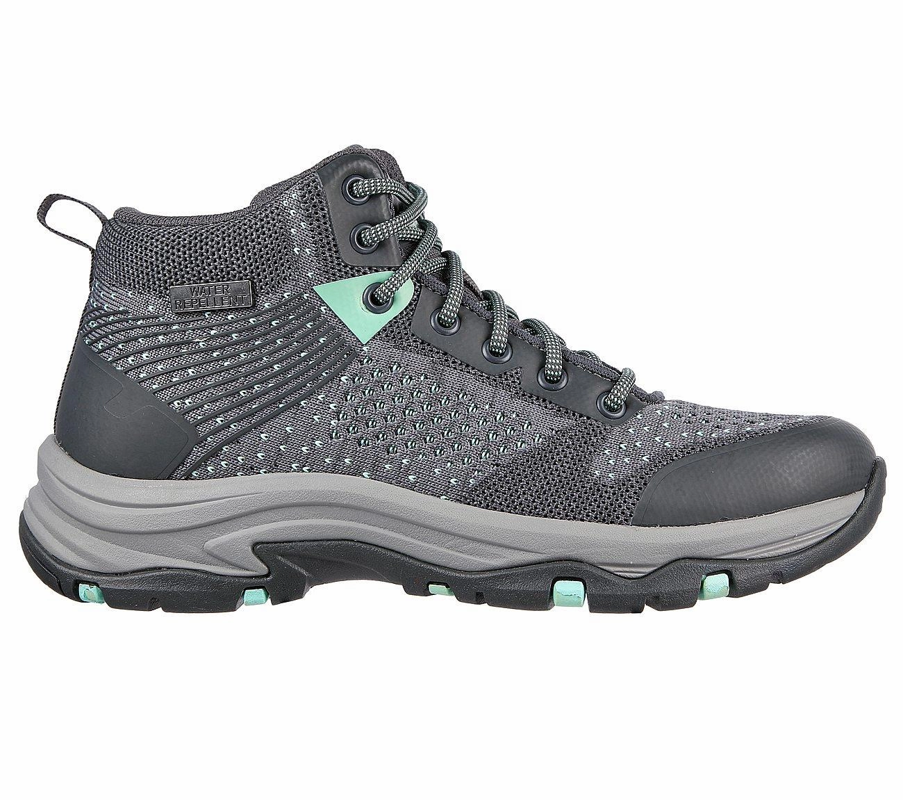 Womens Wide Fit Skechers 158351 Trego Vegan Waterproof Hiking Boots Hiking Shoes X Ultra 4 Mid