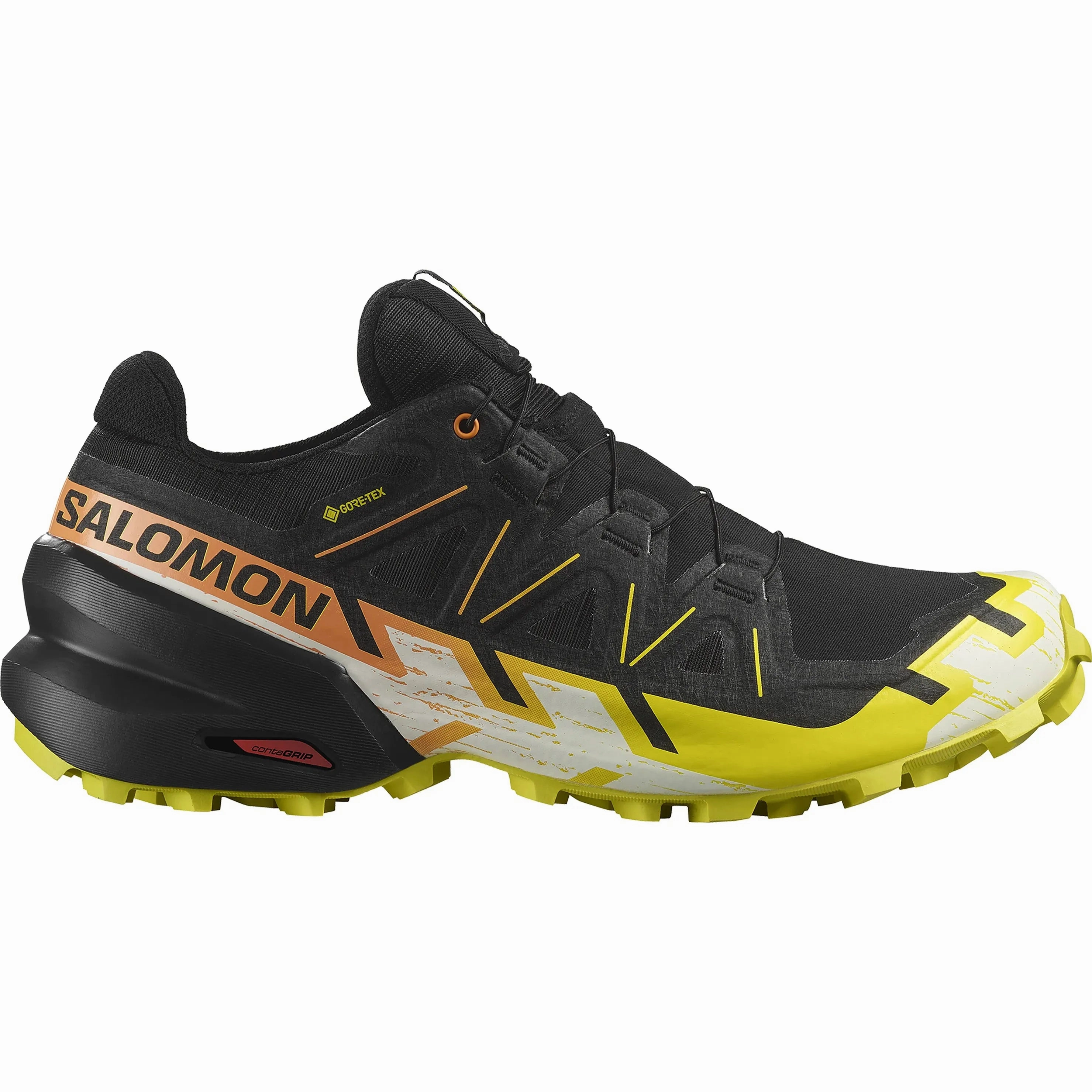 Men's Salomon Speedcross 6 GTX Bk/S Running Shoes Discount Code
