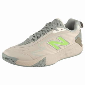 Cariuma Tennis Shoes New Balance Men's Fresh Foam X CT-Rally - Grey Slate/Lime Glow