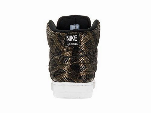 Silver Basketball Shoes Air Python Prm Black/White Basketball Shoe 8 Us