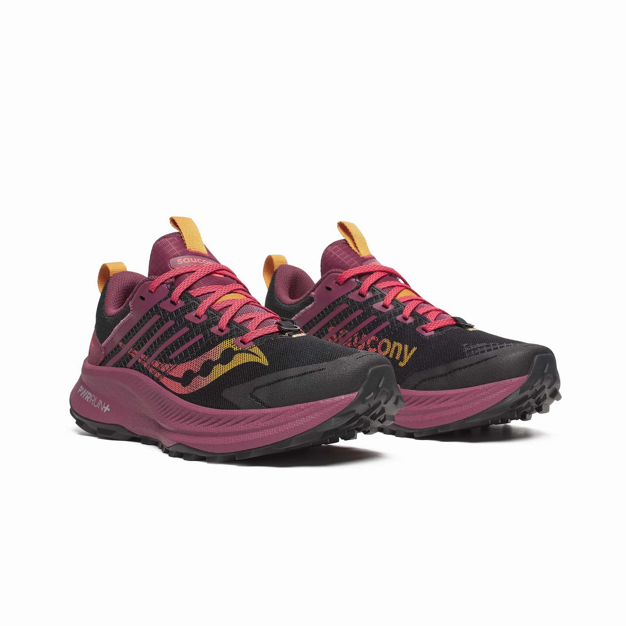Saucony | Women's Ride TR2 Running Shoes - Black/Terra Run On Clouds Shoes