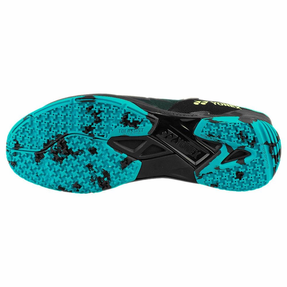 Yonex Men's Cascade Drive - Clear Black Cushion Badminton Shoes