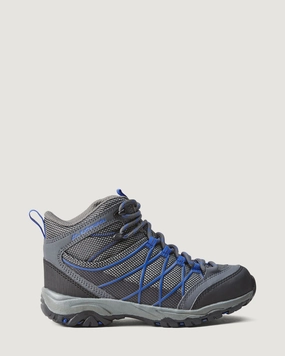 Keen Targhee 2 Hiking Shoes Messey Mid Kids' Unisex Boots v2 - Grey/Blue